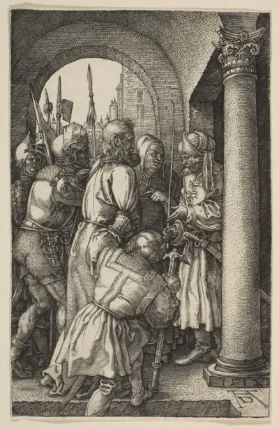 Christ before Pilate, from "The Passion"
