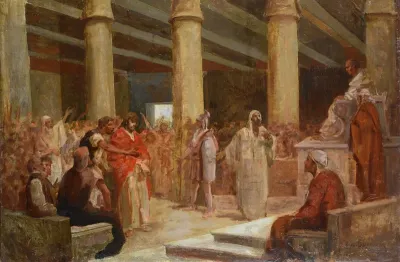 Christ before Pontius Pilate