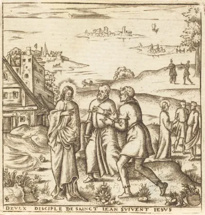 Christ Bids Two Disciples of John the Baptist to Follow Him
