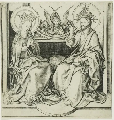Christ Blessing the Virgin