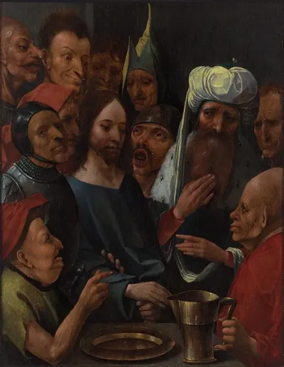 Christ brought before Pilate