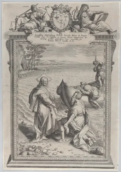 Christ Calling Saint Andrew and Saint Peter
