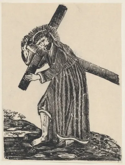 Christ carrying the cross