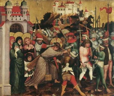 Christ carrying the cross