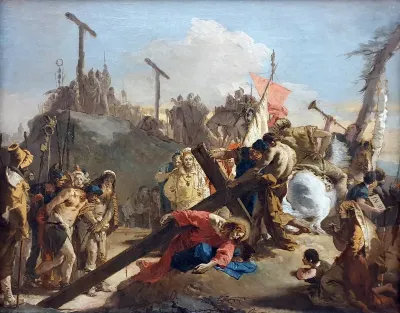 Christ carrying the cross