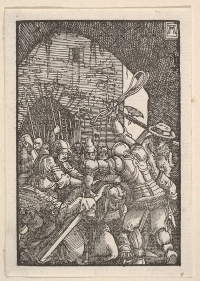 Christ Carrying the Cross, from "The Fall and Salvation of Mankind Through the Life and Passion of Christ"