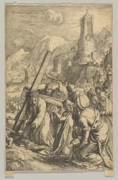 Christ Carrying the Cross, from "The Passion of Christ"