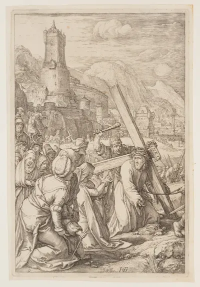 Christ Carrying the Cross, from The Passion