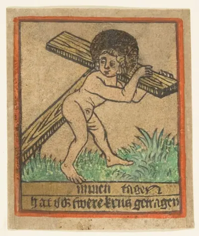 Christ Child Carrying the Cross