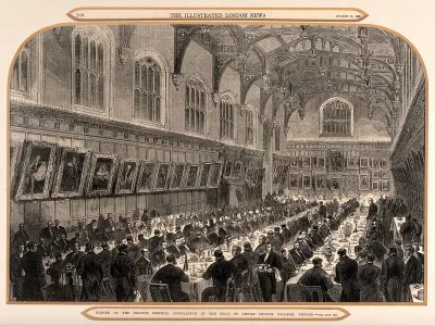 Christ Church, Oxford: dinner of the British Medical Association