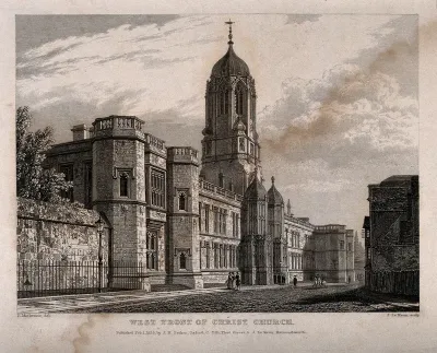 Christ Church, Oxford: panoramic view