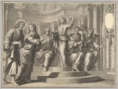 Christ Confounding the Elders in the Synagogue