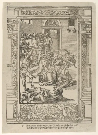 Christ Crowned with Thorns, from "The Passion"