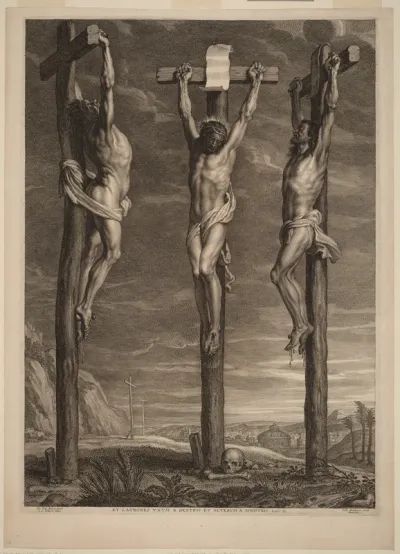 Christ Crucified between Two Thieves