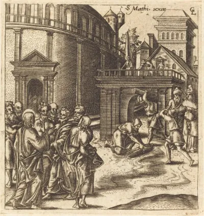 Christ Denounces the Scribes and Pharisees