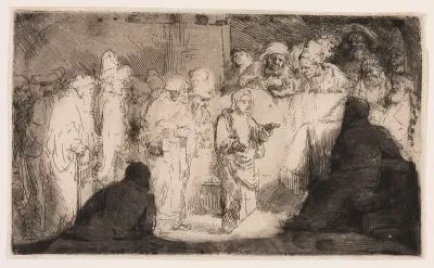 Christ Disputing with the Doctors: A Sketch