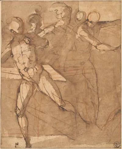 Christ Driving the Money Changers from the Temple