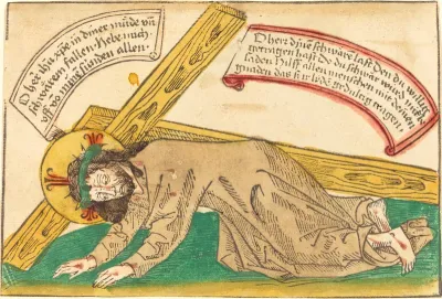 Christ Falling Under the Weight of the Cross