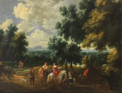 Christ giving the keys to Saint Peter