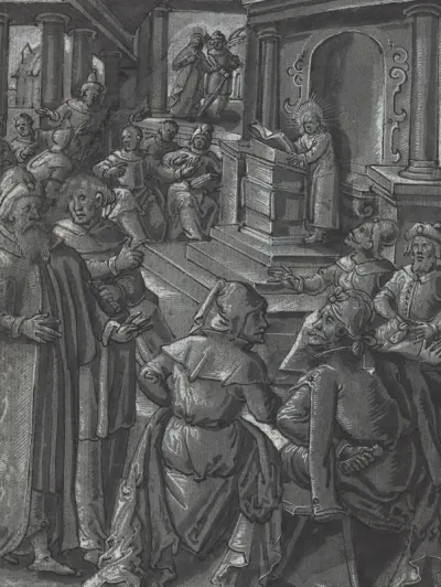 Christ Healing the Lame [verso]