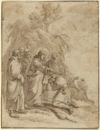 Christ Healing the Leper