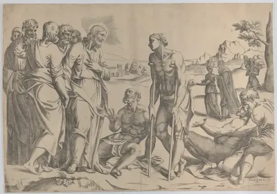 Christ healing the sick