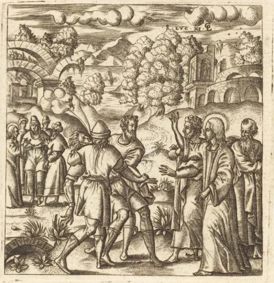 Christ Heals a Dumb Man