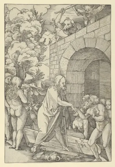 Christ in Limbo, from "Speculum passionis domini nostri Ihesu Christi"
