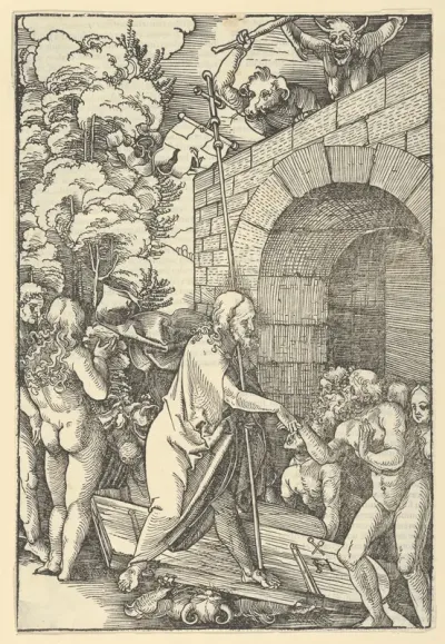 Christ in Limbo, from Speculum passionis domini nostri Ihesu Christi