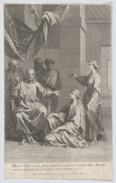 Christ in the House of Martha and Mary