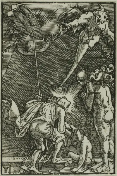 Christ into Limbo, from The Fall and Redemption of Man