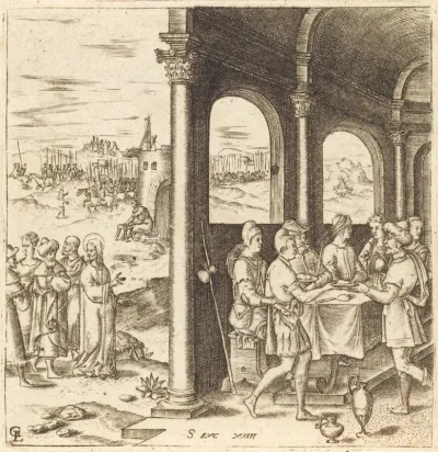 Christ Journeying to the House of a Pharisee