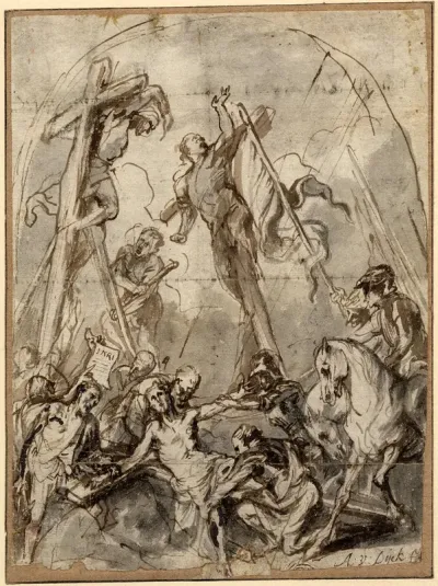 Christ nailed to the Cross