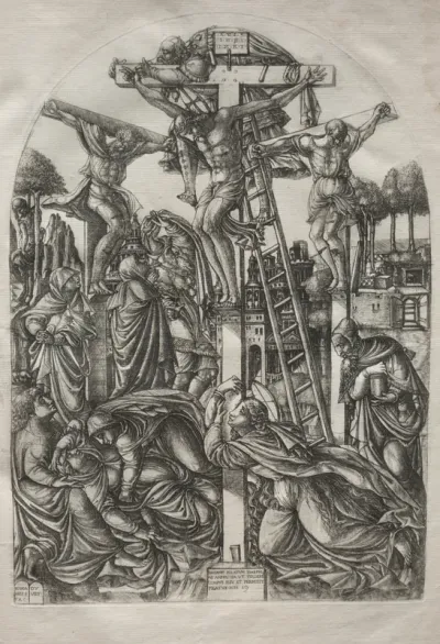 Christ on the Cross Between the Two Thieves