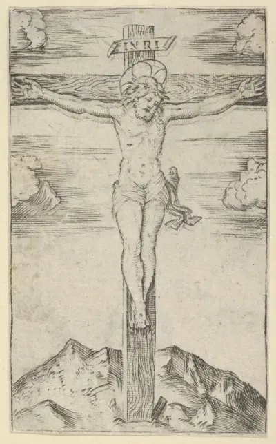 Christ on the Cross, from "Piccoli Santi" (Small Saints)