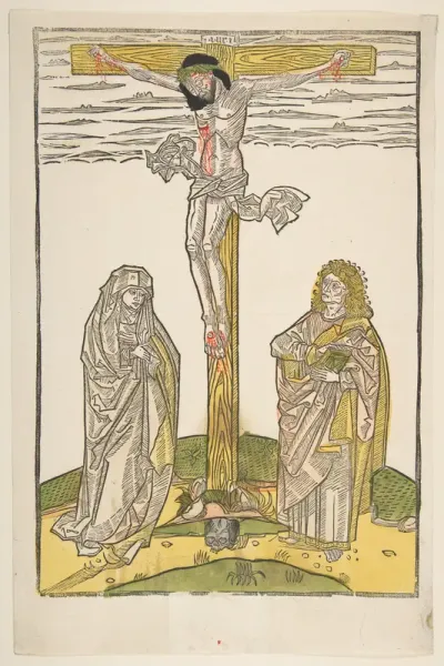 Christ on the Cross with the Virgin and Saint John