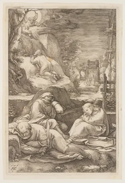 Christ on the Mount of Olives, from The Passion