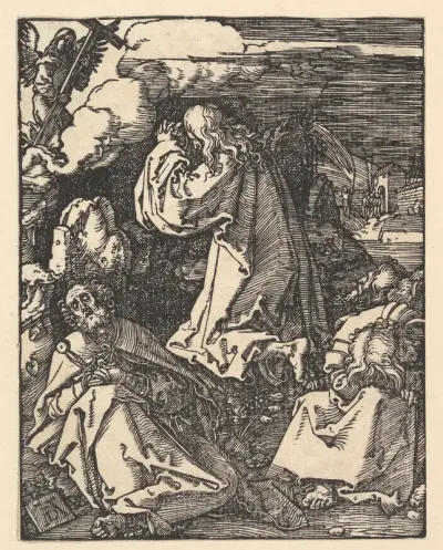Christ on the Mount of Olives, from "The Small Passion"