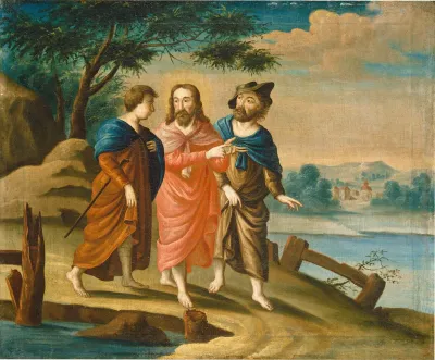 Christ on the Road to Emmaus