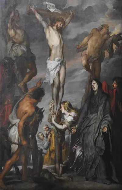 Christ's death on the cross at Gogotha