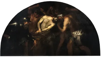 Christ scourged at the column