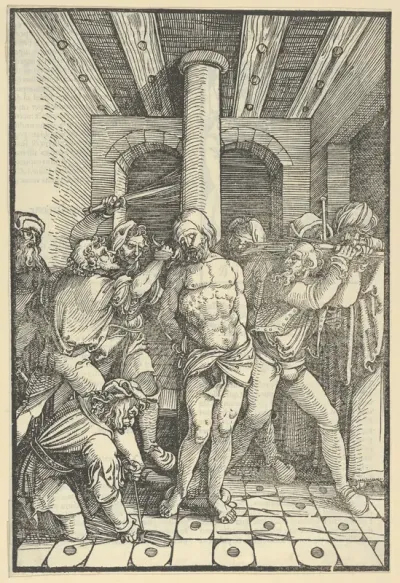 Christ Scourged, from Speculum passionis domini nostri Ihesu Christi
