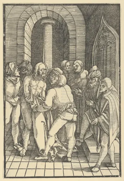 Christ Stripped, from Speculum passionis domini nostri Ihesu Christi