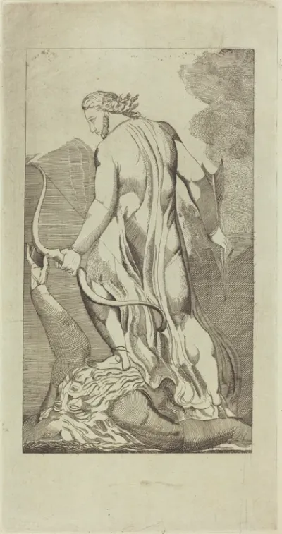 Christ Trampling Satan
