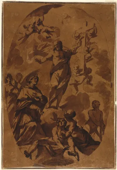 Christ Triumphant Appearing to an Interceding Saint