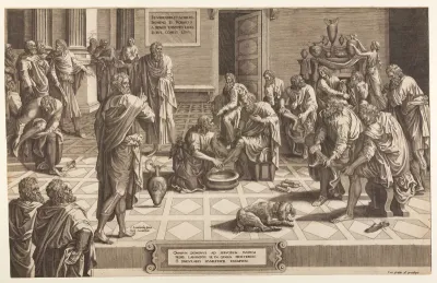 Christ Washes the Feet of the Apostles