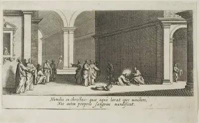 Christ Washing the Apostles' Feet, from The Large Passion