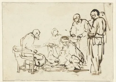 Christ Washing the Disciples’ Feet