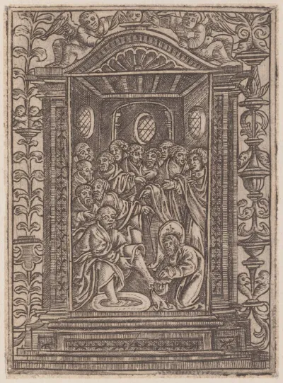 Christ Washing the Feet of the Apostles