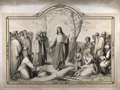 Christ with Mary and Martha